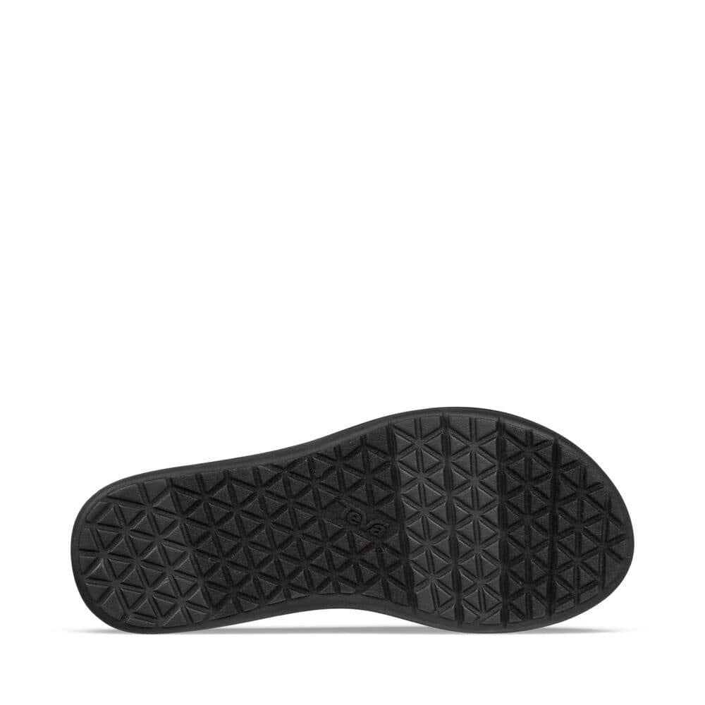 Teva womens Voya Infinity Sandal, Black, 11 US
