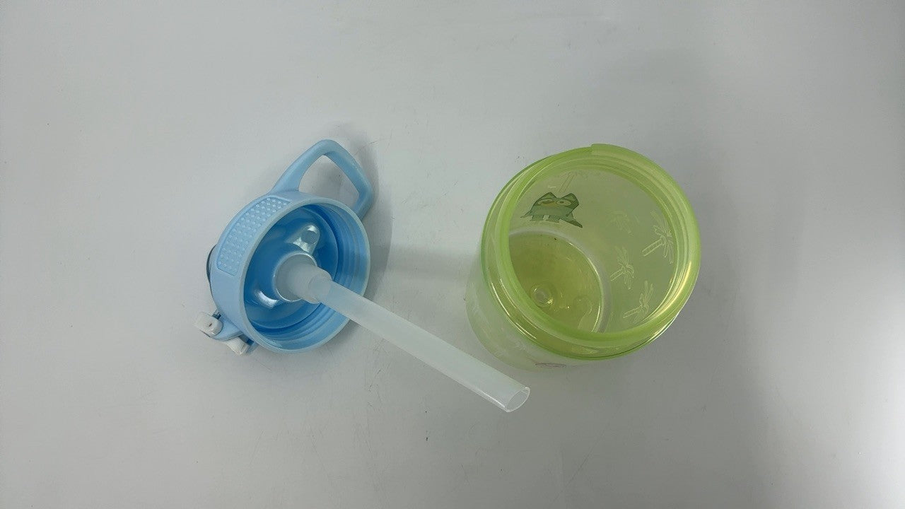 Kids 16oz Water Bottle - Bluey & Bingo, Durable Plastic, Leak-Proof