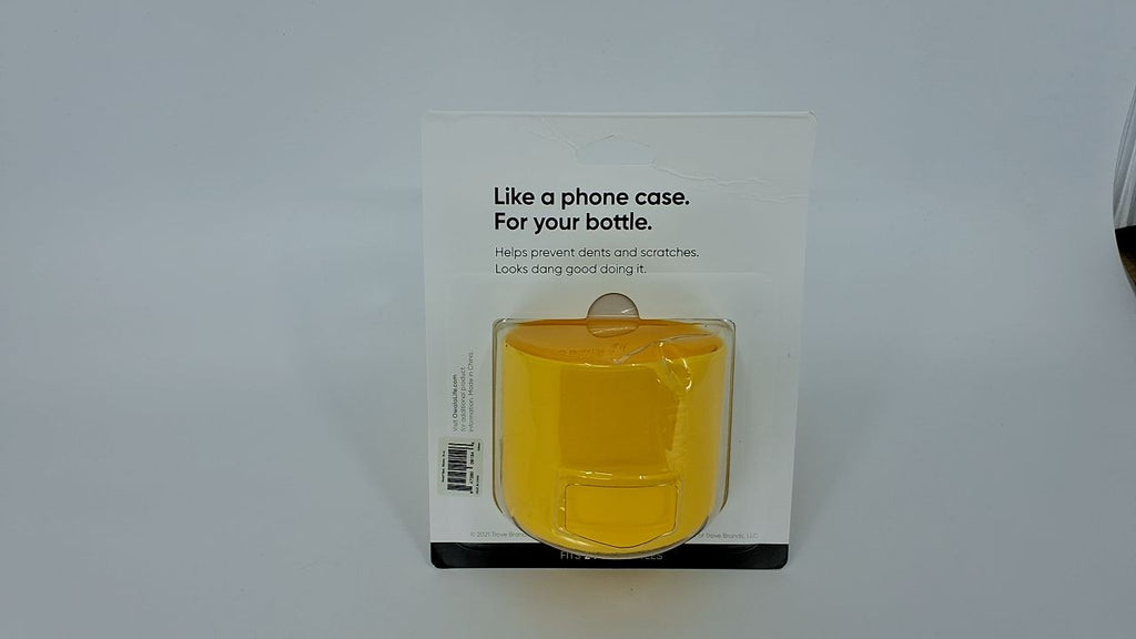 Owala 24oz FreeSip Water Bottle Boot, Anti-Slip Sleeve, Yellow