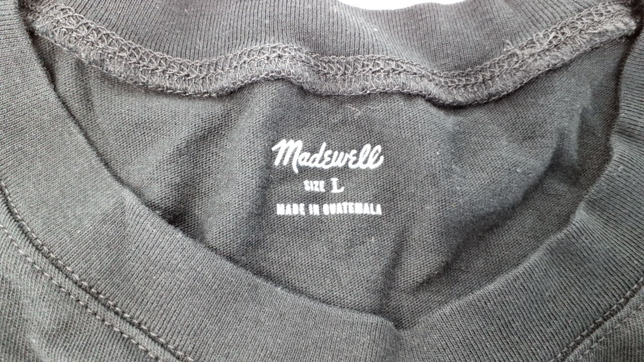 Madewell Women's Northside Vintage Tee, True Black