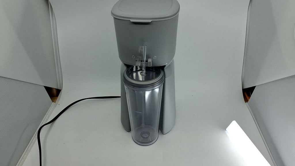 Mainstays Single Serve Iced Coffee Maker, Soft Silver