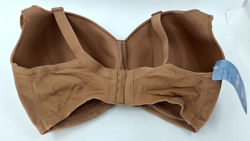 Playtex Balconette Bra 36DDD, Plus Size, Cooling Comfort, Dark Iced Brown