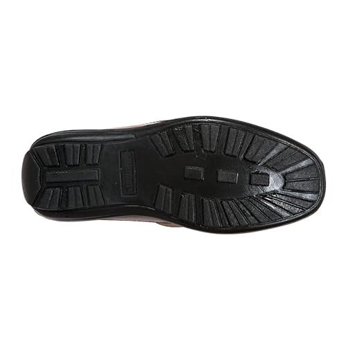 Deer Stags Boys' Booster Driving Moc Slip-On/Brown / 7 Big Kid/Medium