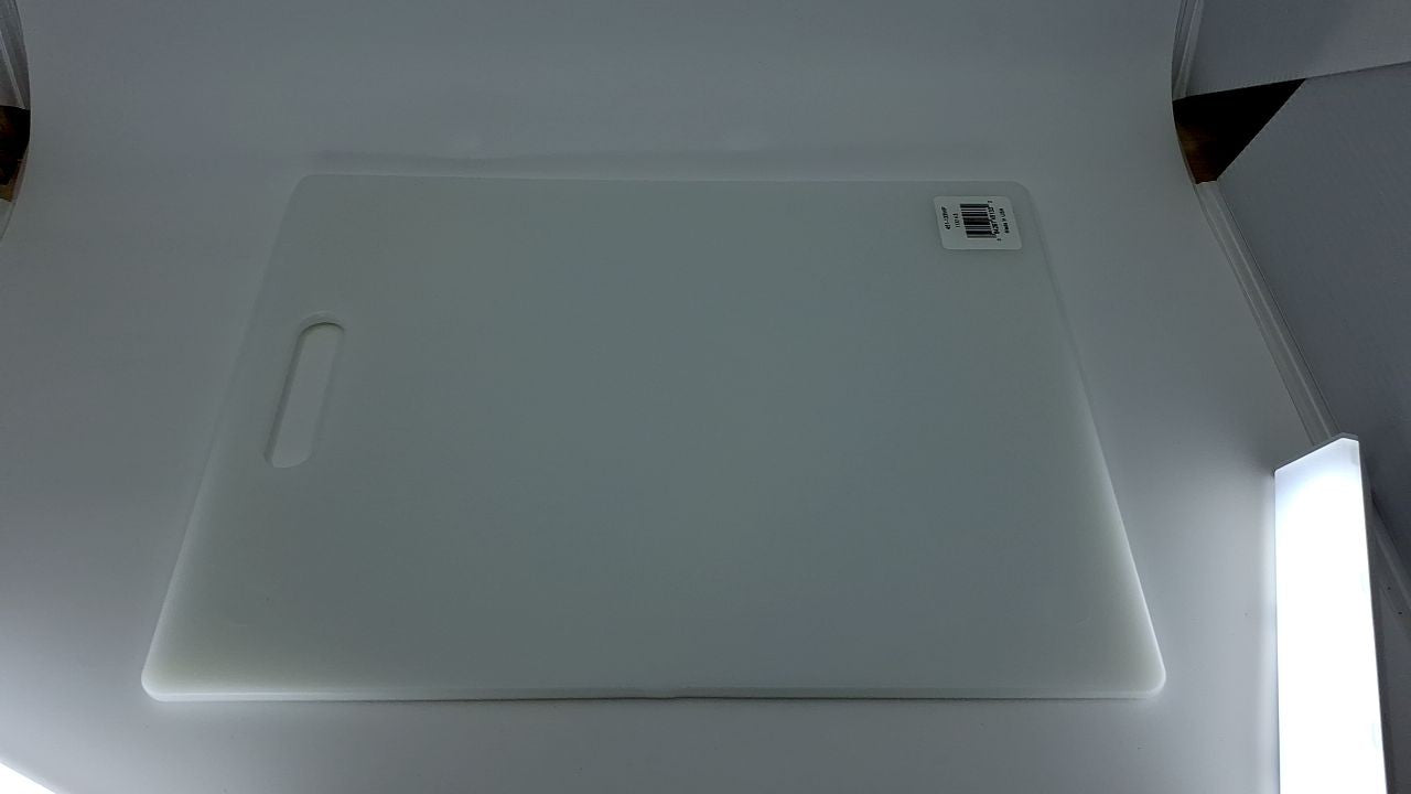 Dexas NSF Polysafe Cutting Board with Handle, 11 by 14.5 inches, White
