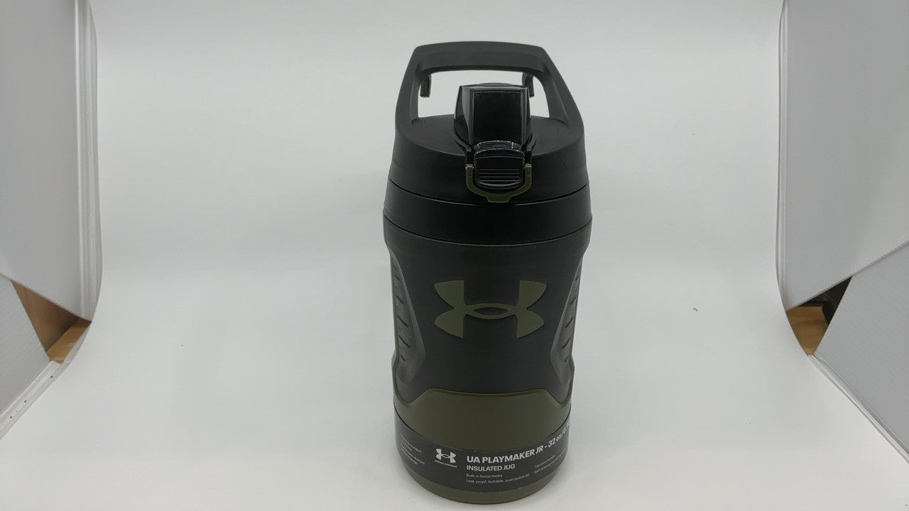 32 oz Insulated Water Bottle w/ Handle & Fence Hook - Marine OD Green