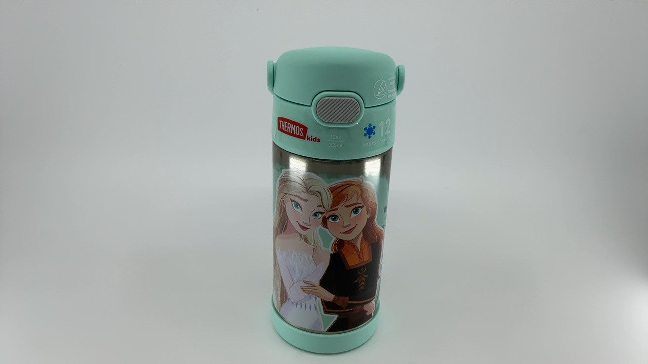 Frozen 2 Thermos FUNtainer 12oz Water Bottle w/ Straw, Kids Insulated