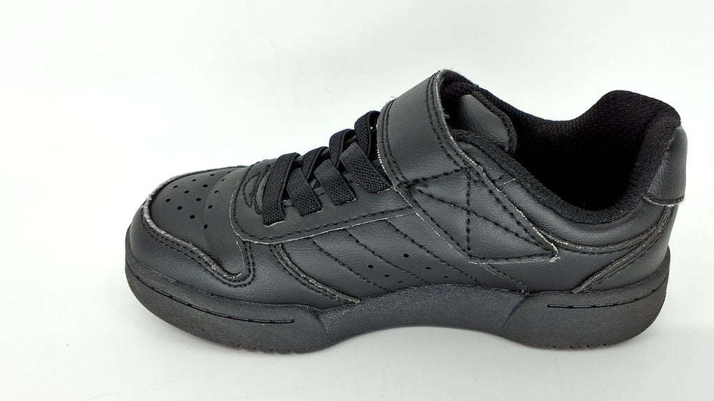 Skechers Kids Boy's Quick Street Sneaker, Black/Black, 10.5 Little Kid