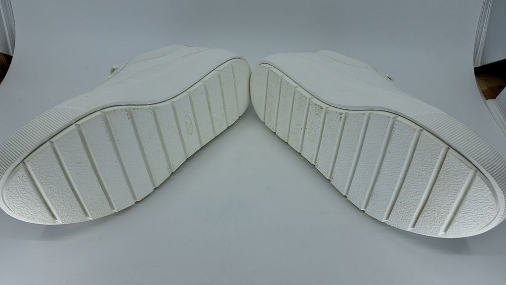 Dr. Scholl's Shoes Womens Time Off Sneaker White Smooth 8.5 W