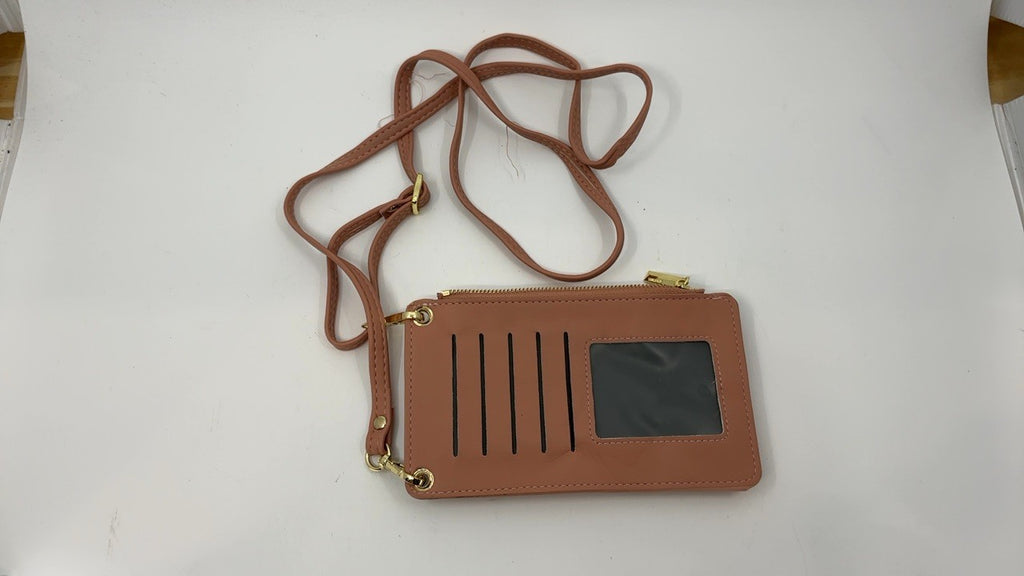Small Pink Leather Crossbody Bag for Women - Lightweight Shoulder Purse