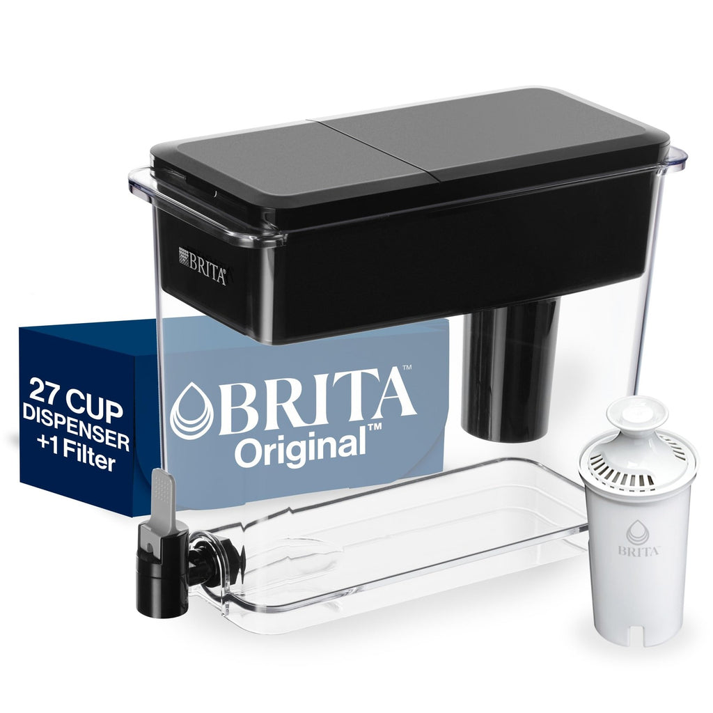 Large Brita UltraMax Water Dispenser, 27-Cup, Space-Efficient Design