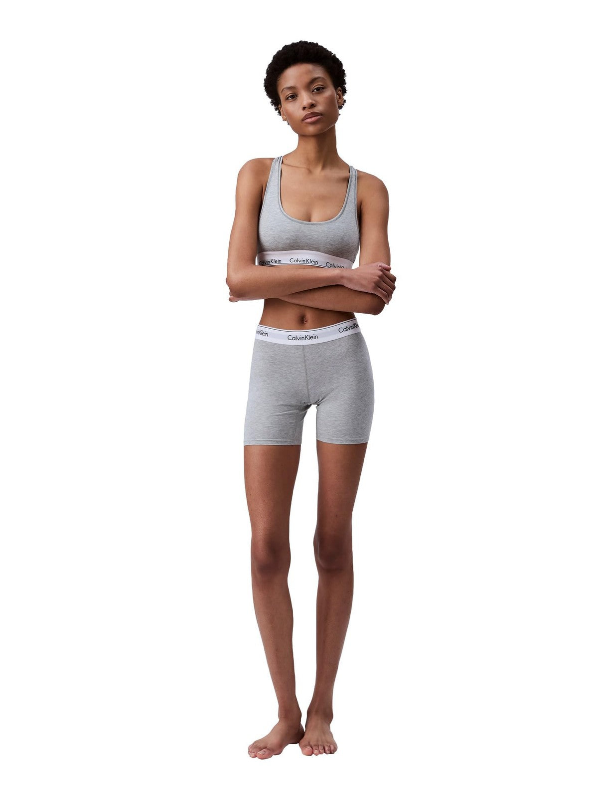 Calvin Klein Modern Cotton Boxer Brief Grey Heather