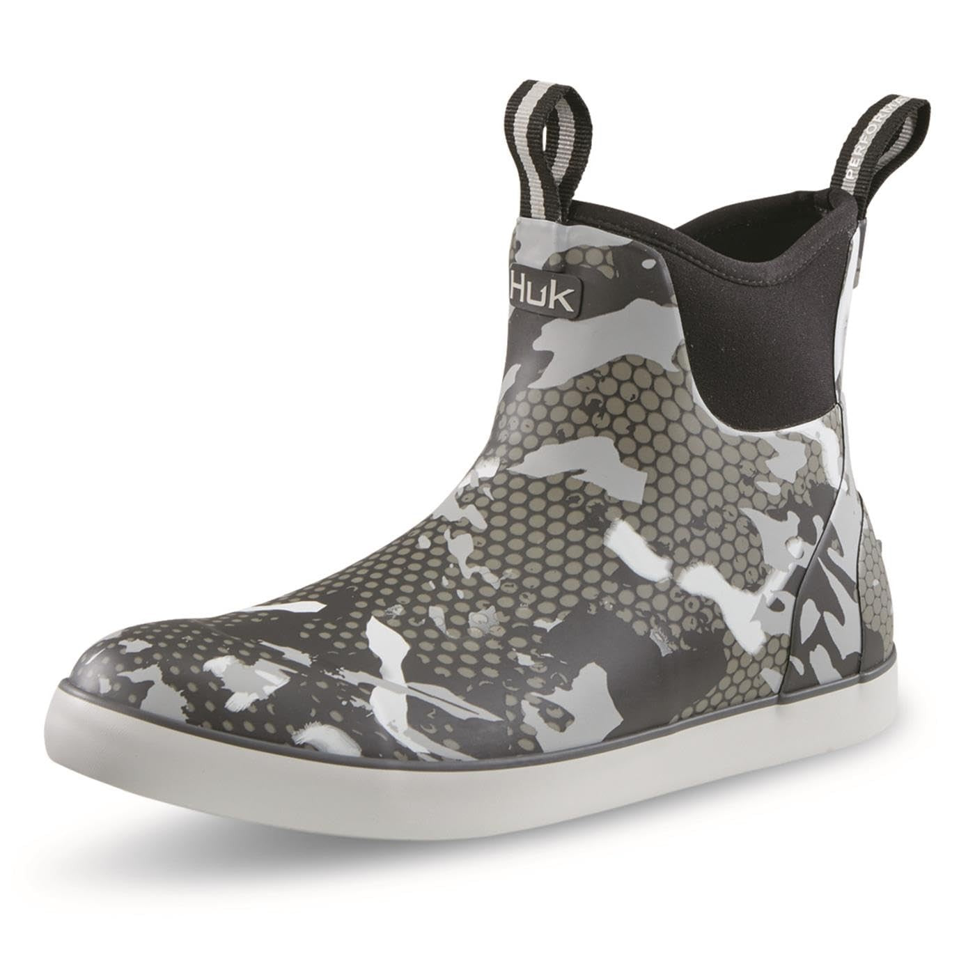 HUK High-Performance Fishing Boot, Grazier Sand-Black, Men’s Size 9