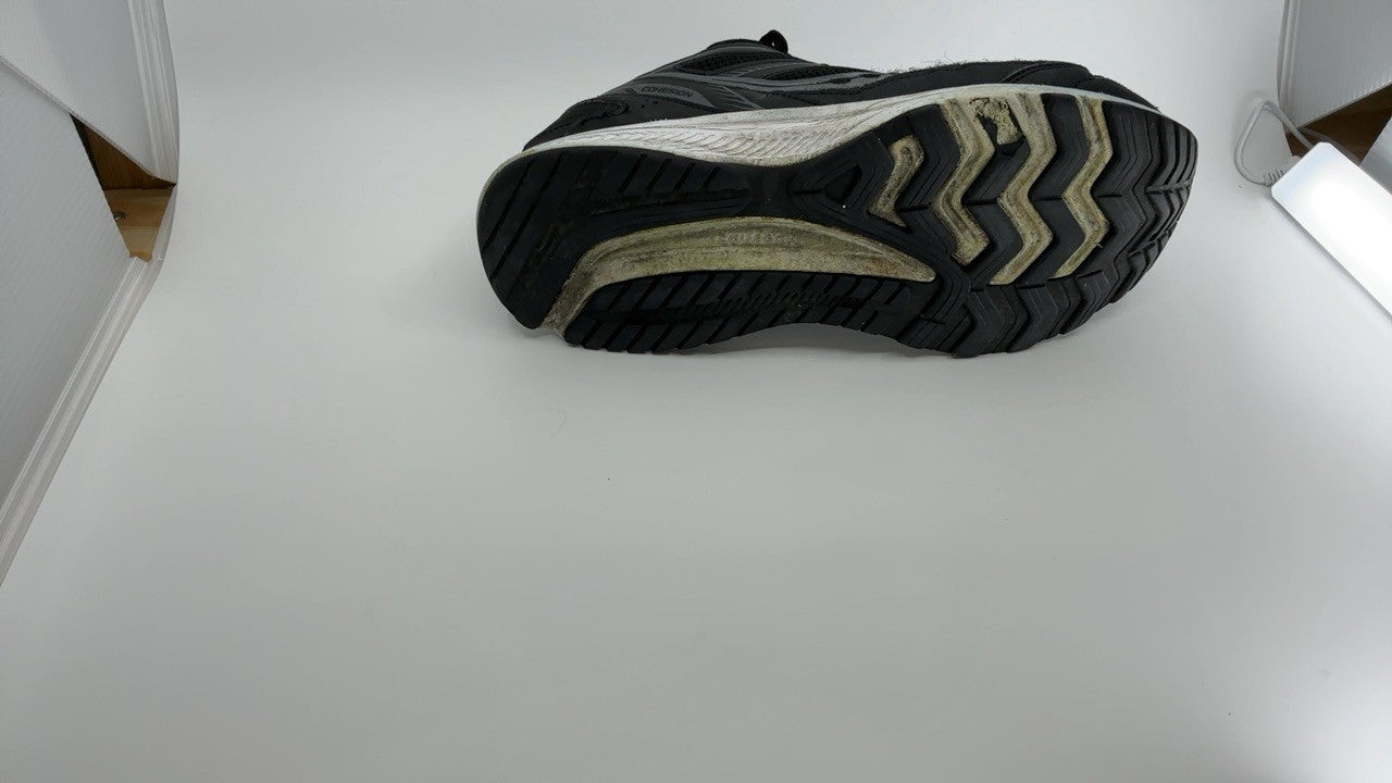 Saucony Men's Cohesion 17, Black/White, 11