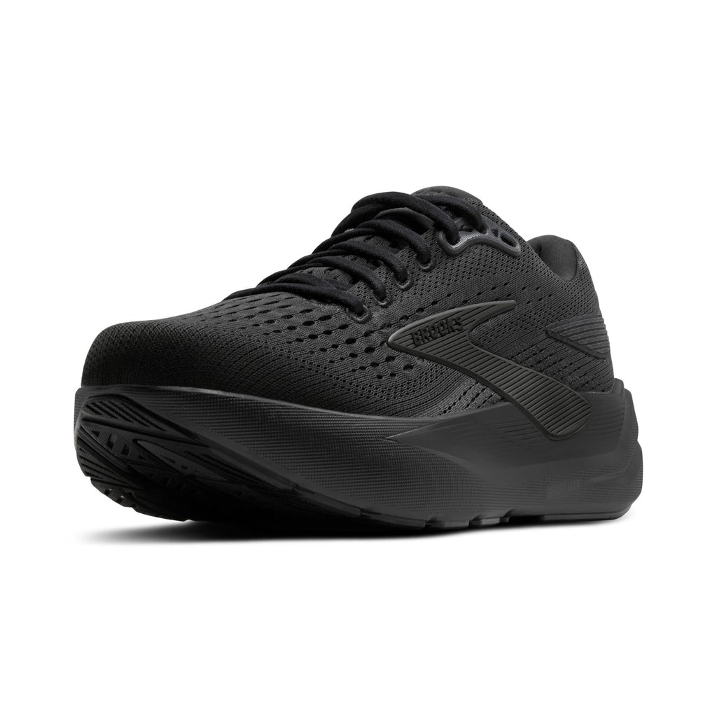 Brooks Ghost Max 3 Men's Walking Shoe 7.5 Black/Black/Ebony
