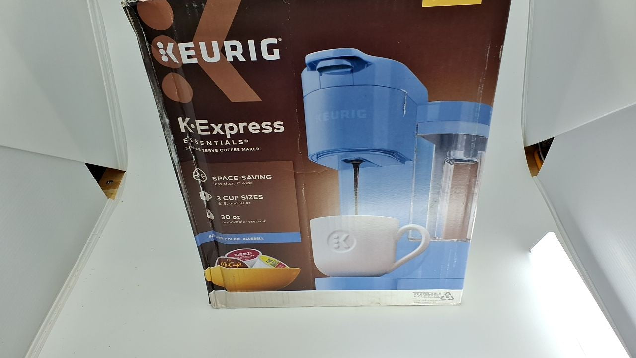 Keurig K-Express Essentials Single-Serve K-Cup Pod Coffee Maker (Bluebell)