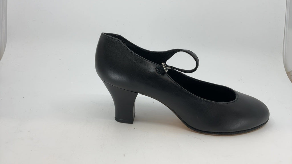 Capezio Women's Student Footlight, Black,7 M US