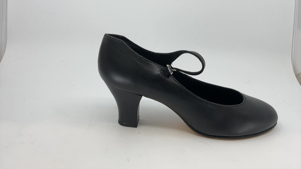 Capezio Women's Student Footlight, Black,7 M US