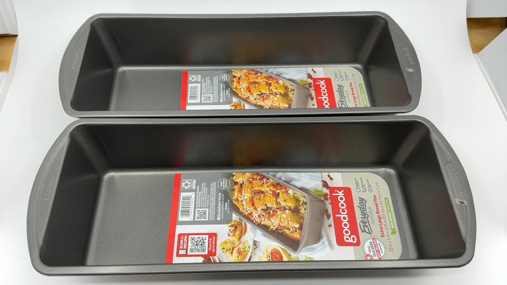 Gray Nonstick Loaf Pan 13 x 5 In Heavy-Duty Steel Oven & Dishwasher Safe