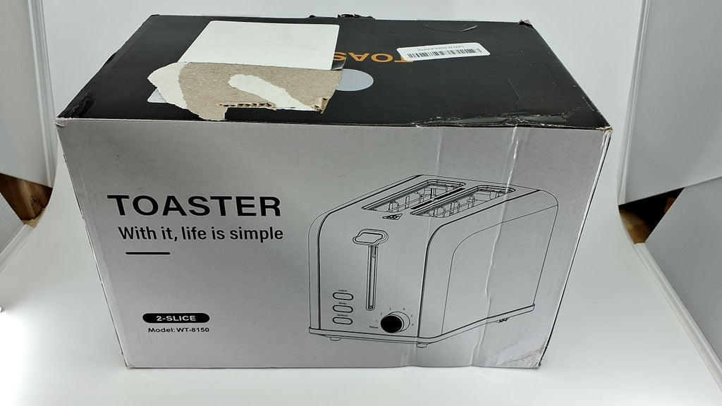 YSSOA 2-Slice Stainless Steel Toaster, 6 Shade, Bagel & Defrost Functions