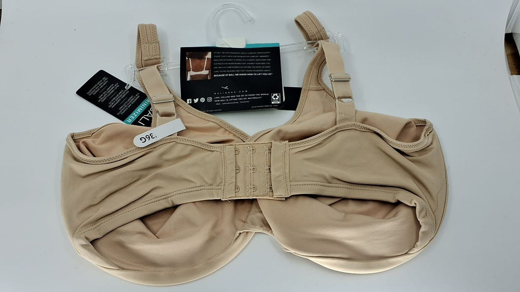 Bali womens Passion For Comfort Minimizer Underwire Bra, SOFT TAUPE, 36G