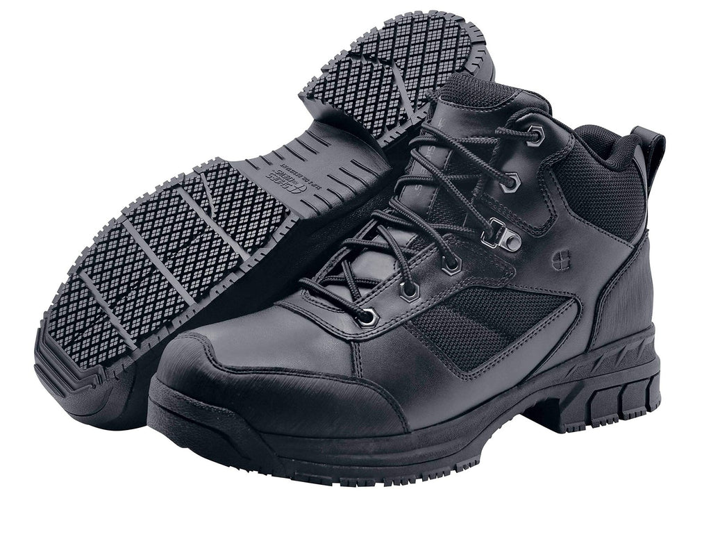 Shoes for Crews Voyager II Black Work Boots Men 9.5/Women 11 Soft Toe