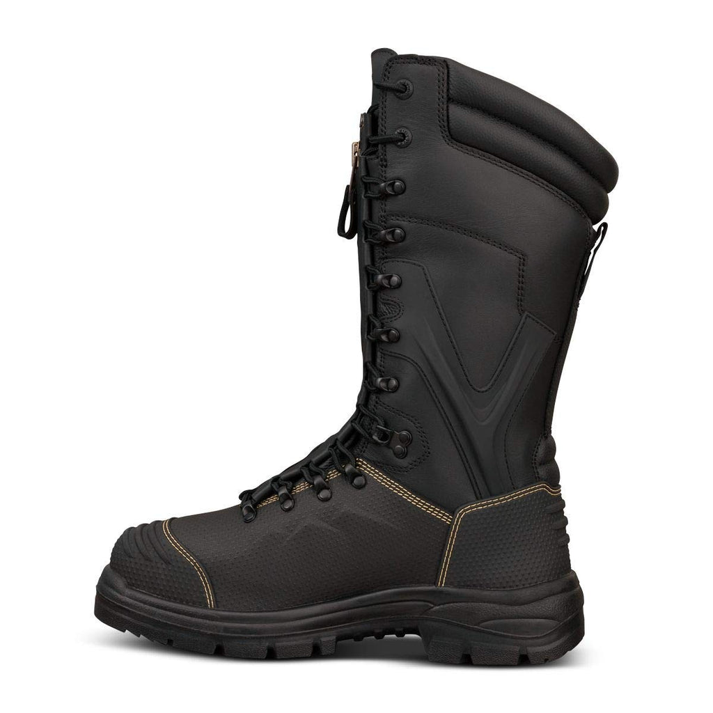 Oliver Men's 14" Met Guard SD Steel Toe Mining Boot, Black - 9.5 Medium