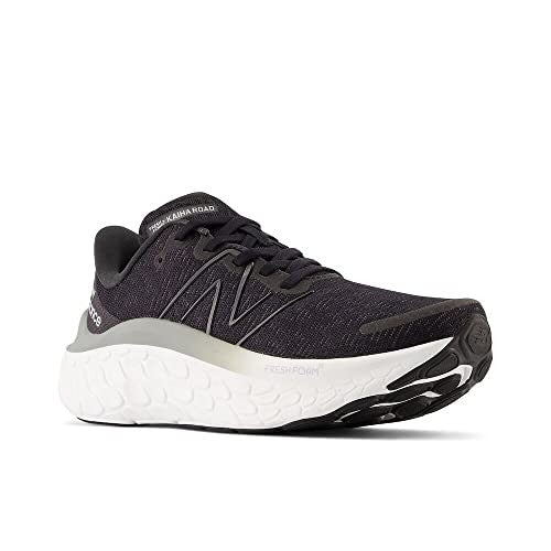 New Balance Women's Fresh Foam X Kaiha Road V1, Black/Silver Metallic, 6.5