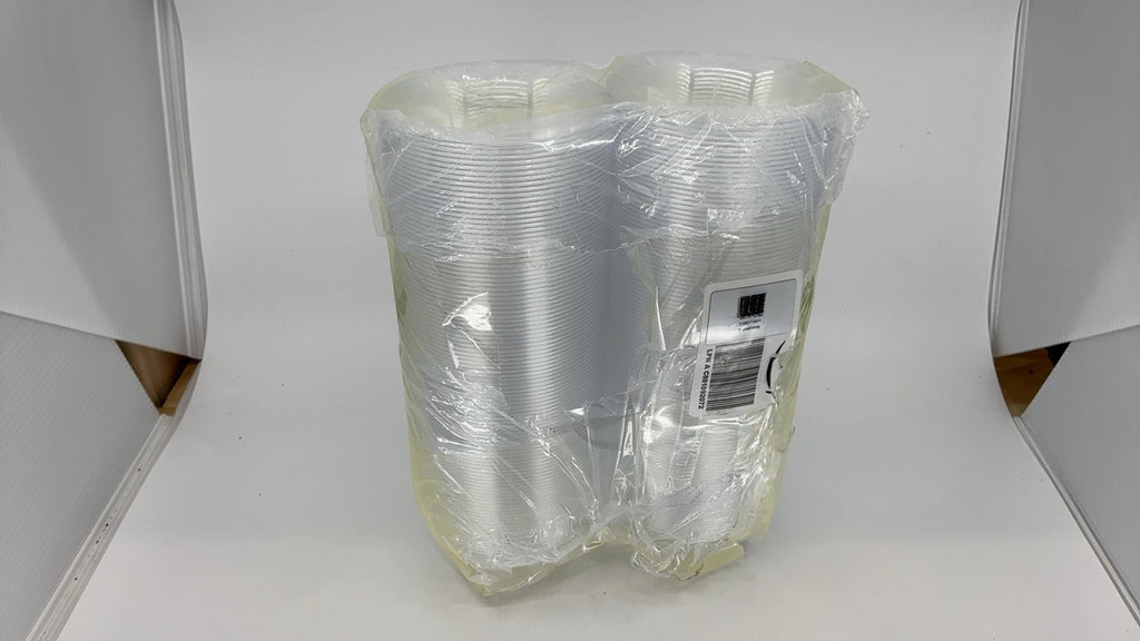 6OZ Clear Plastic Bowls - 200 Count Disposable for Desserts & Salads