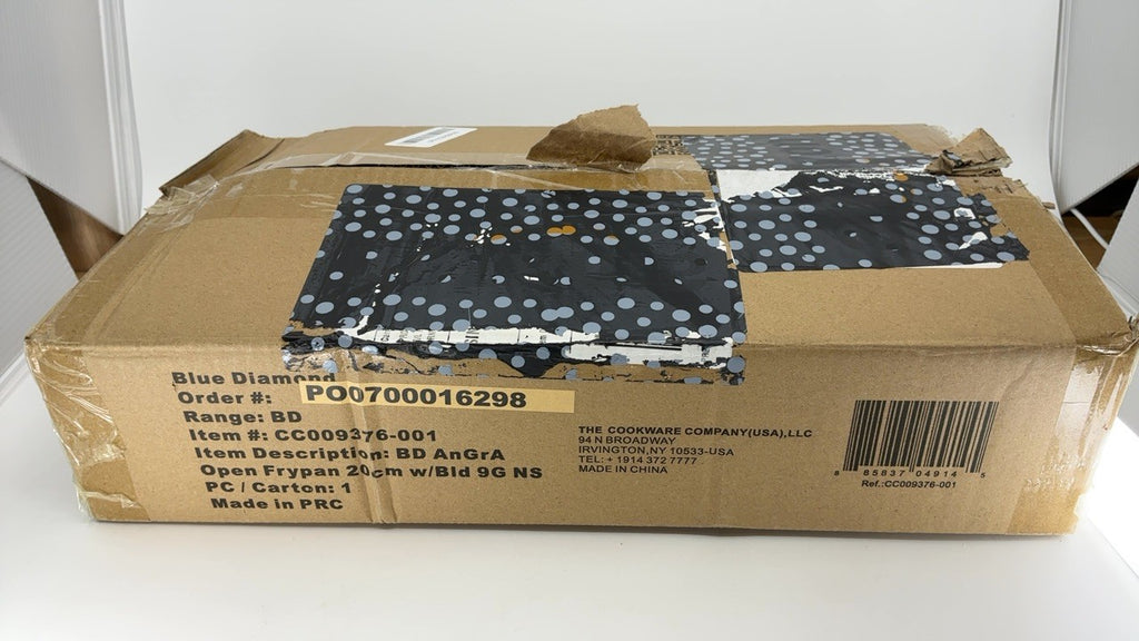 8" Gray Nonstick Frying Pan Skillet, Diamond Infused Ceramic