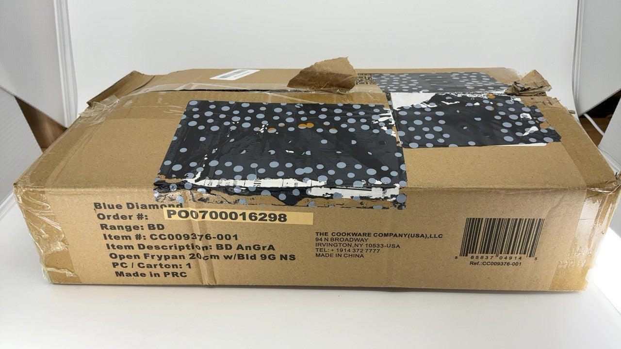 8" Gray Nonstick Frying Pan Skillet, Diamond Infused Ceramic