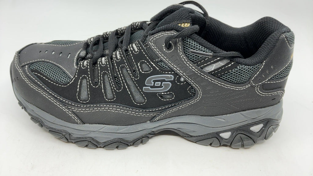 Skechers Women's D'lites-play on, Black, 10