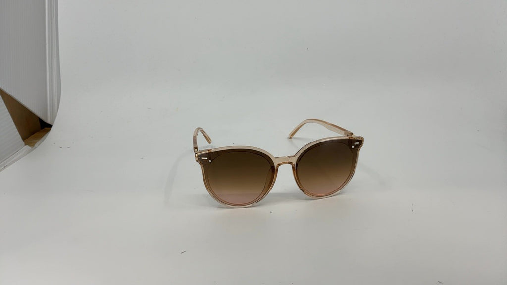 SOJOS Small Round Sunglasses UV400 Tortoise/Grey for Men & Women