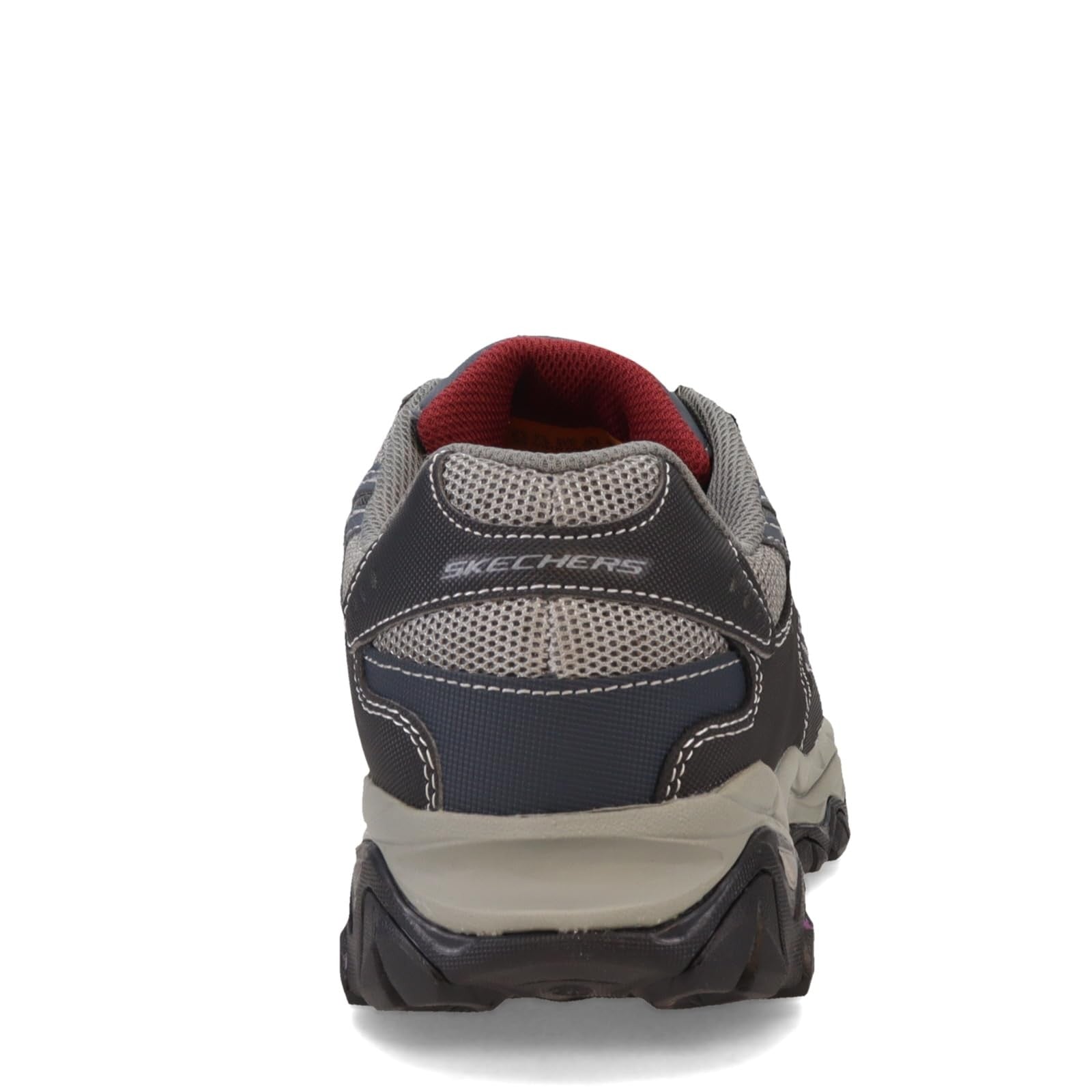 Skechers Men's Cankton Ebbitt Steel Toe Construction Shoe, Navy/Grey, 14 Wide