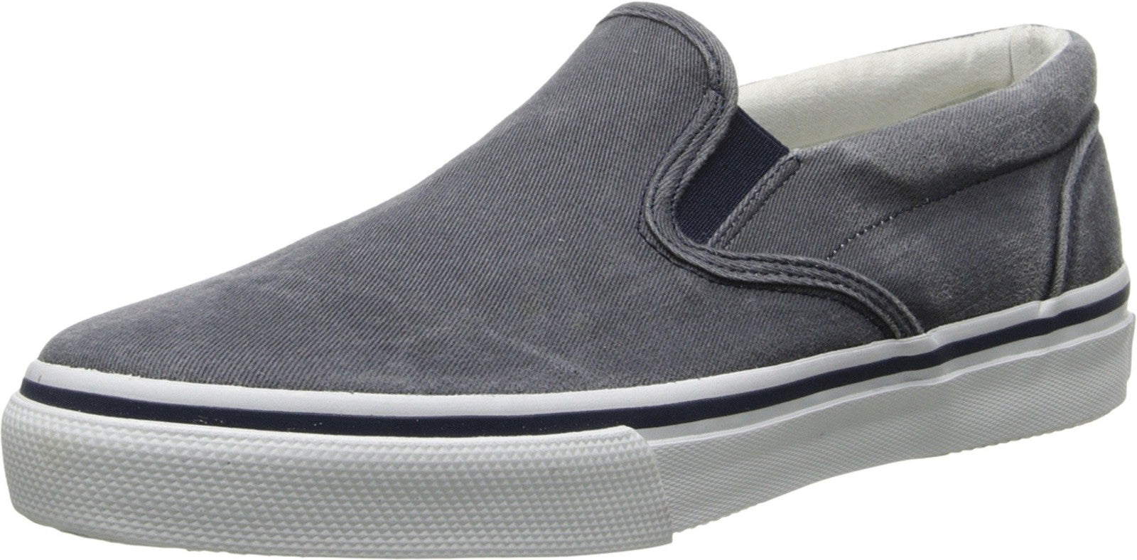 Sperry Men's Striper Slip-On Boat Shoe,Navy,10.5 M US