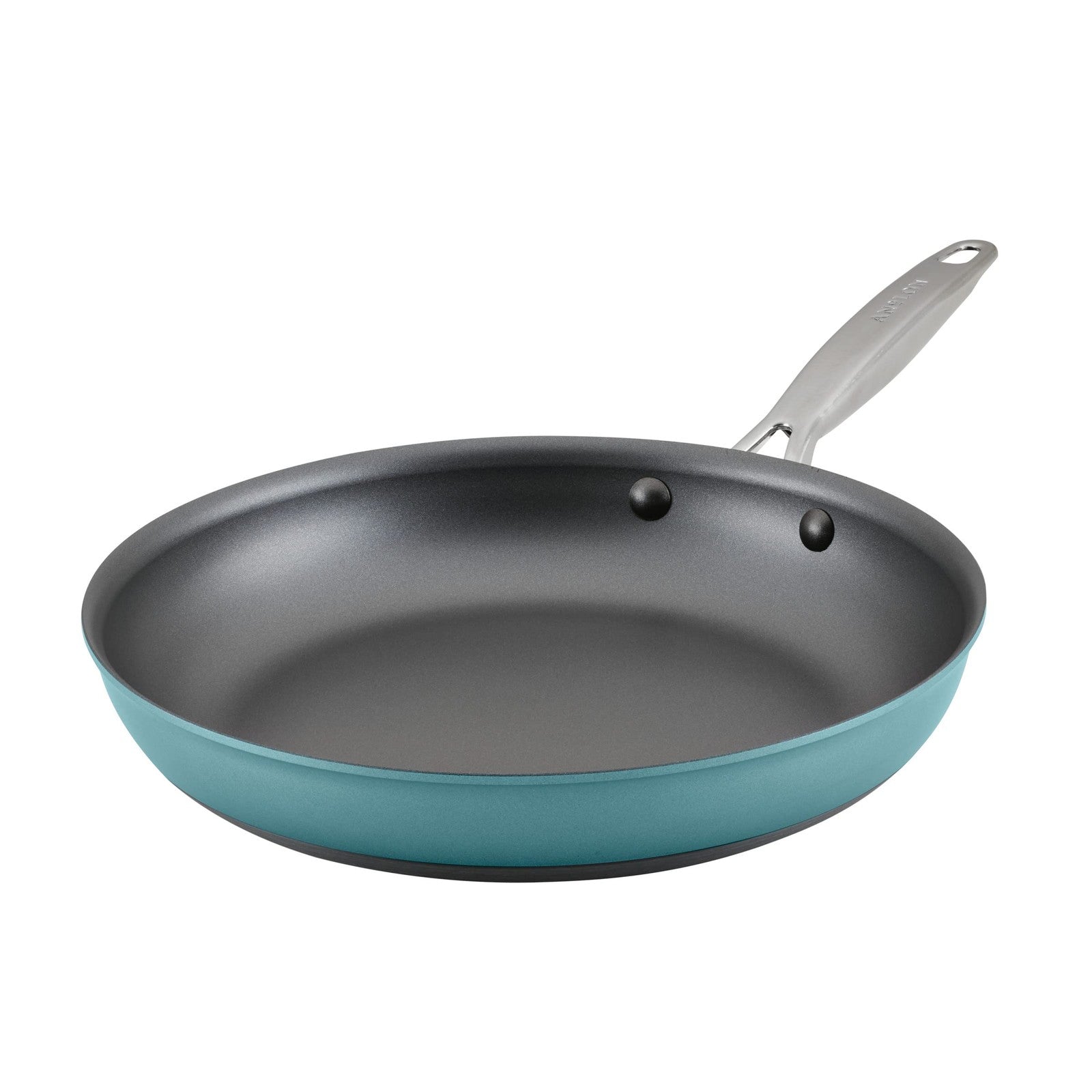 Anolon Achieve Hard Anodized Nonstick Frying Pan/Skillet, 12 Inch, Teal