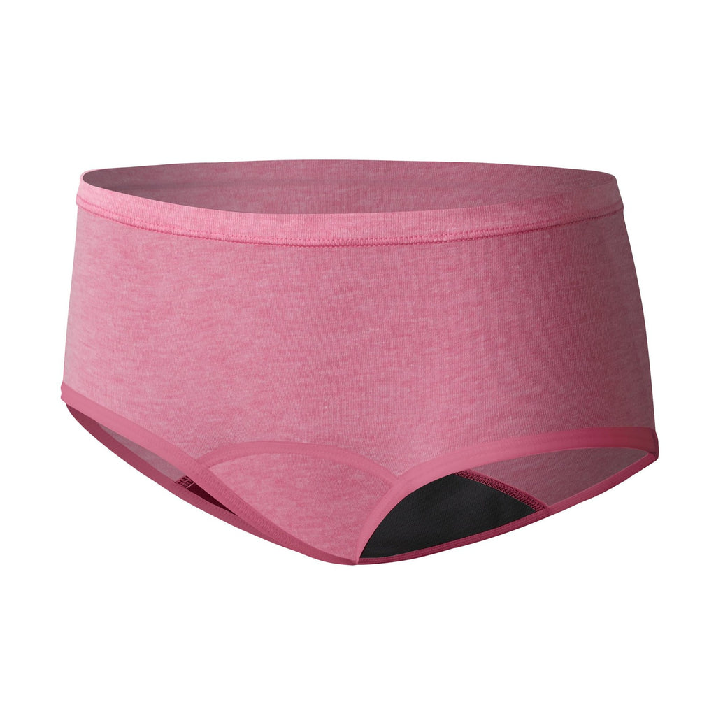 Hanes Girls' Boyshort Period Panties 4-Pack, Moderate Protection, 18
