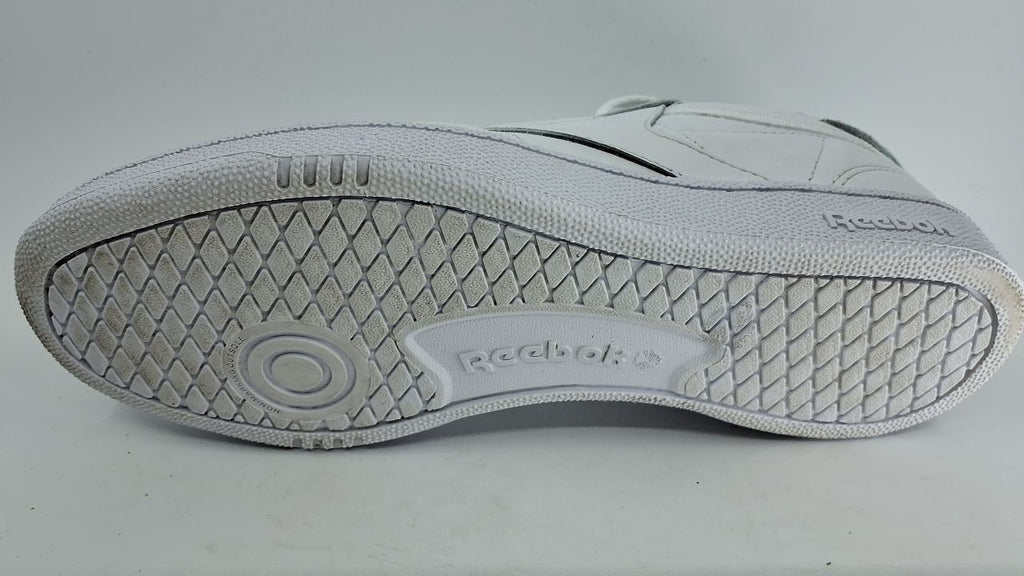 Reebok Classics Men's Club C 85 Walking Shoe, white/green, 8.5 M US