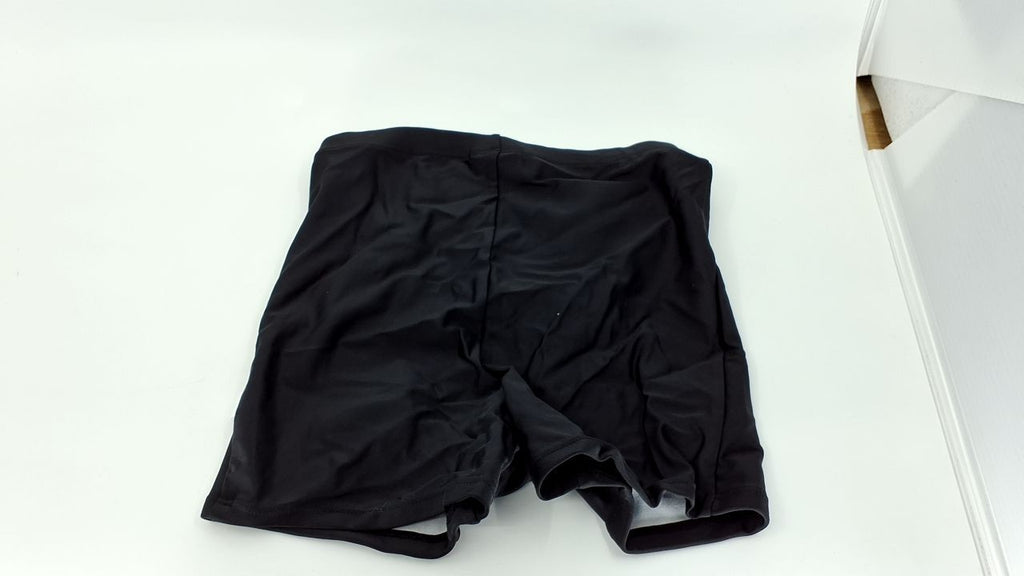 Kanu Surf Girls' Swimming Bottom UPF 50+"Boy Short, Black, 10