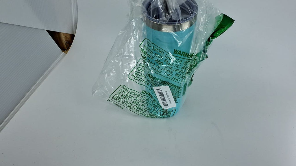 Turquoise 20oz Skinny Stainless Steel Coffee Tumbler - Vacuum Insulated