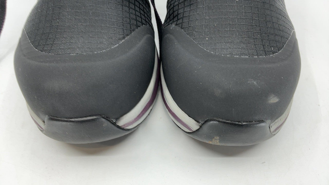 ARIAT Womens Outpace™ Composite Toe Safety Shoe Black/Shadow Purple 8 Wide