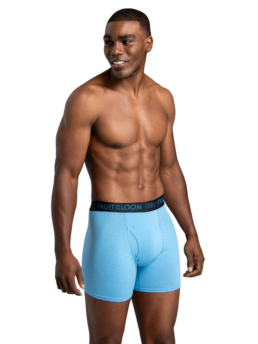 Fruit of the Loom Large Breathable Cotton Mesh Boxer Briefs 3 Pack