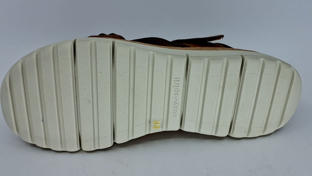 Easy Spirit Women's ILENA Sandal, Brown 210, 8.5 M