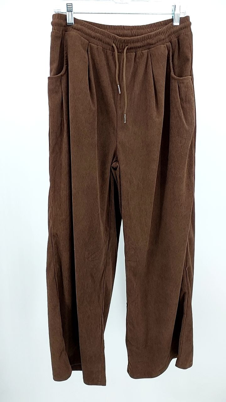 Corduroy Wide Leg Pants
