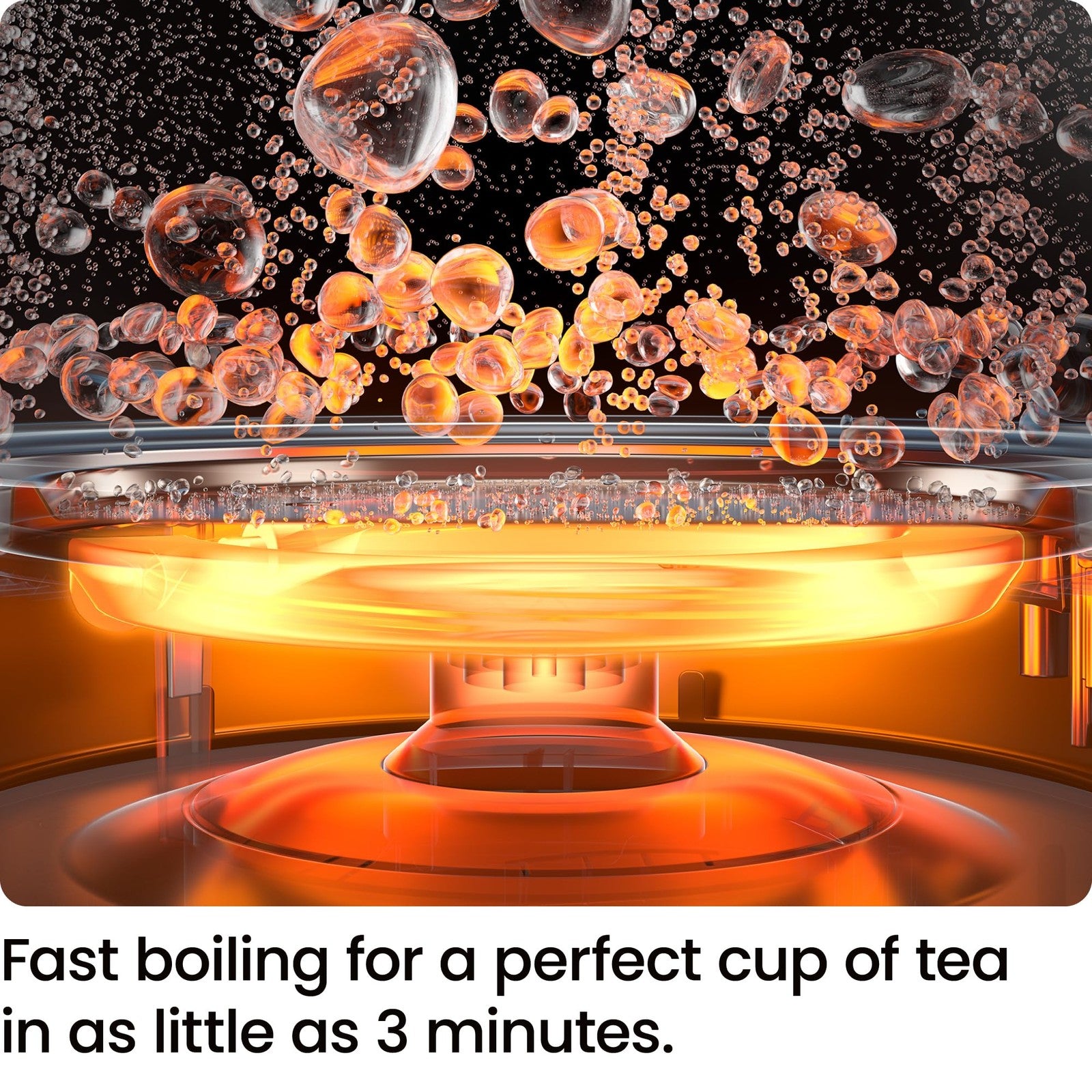 1.8L Chefman Electric Kettle, Hot Water Boiler, Auto Shut Off, Black