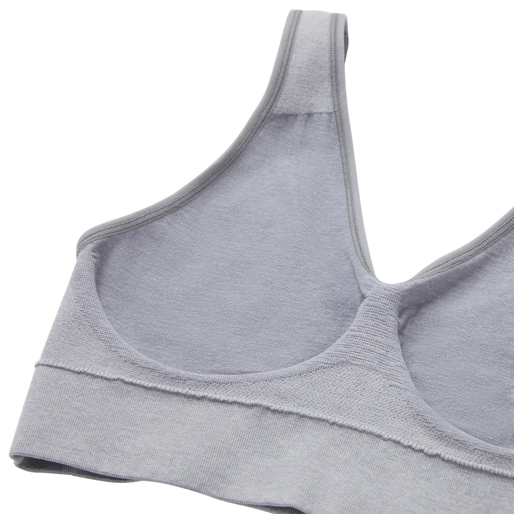 Hanes Cozy Wireless Bra, Pullover, Seamless T-Shirt, Nude, X-Large