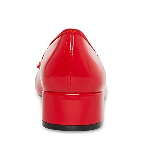 Steve Madden Women's Cherish Pump, Red Patent, 9