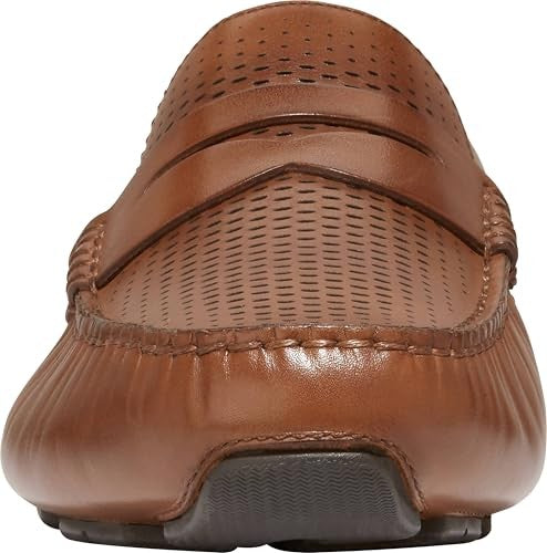 Cole Haan Mens Grand Laser Penny Driver, British Tan/Java, 10.5-M US