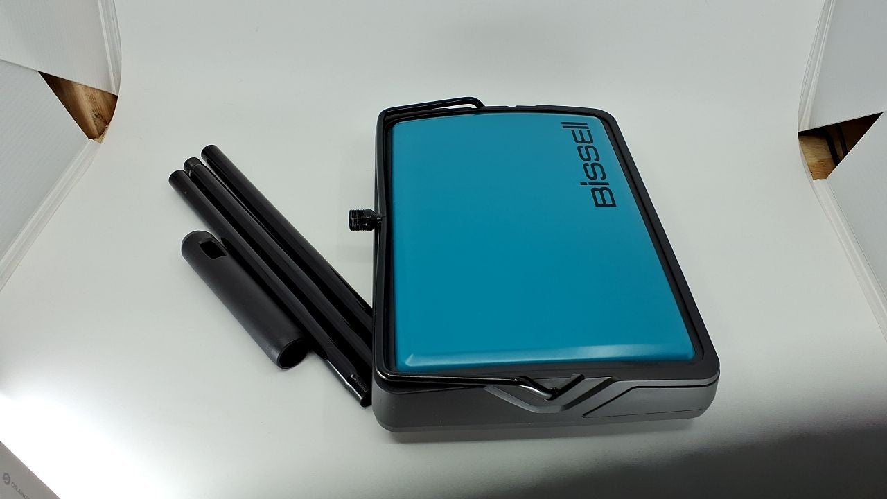 Bissell Easy Sweep Compact Carpet & Floor Sweeper, 2484A, Teal