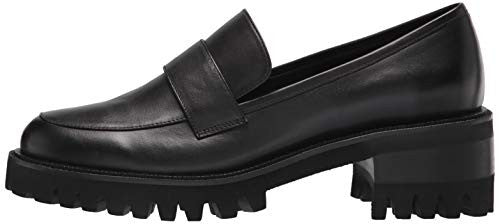 Women’s Black Leather Ronnie Loafer Size 7 by Aerosoles