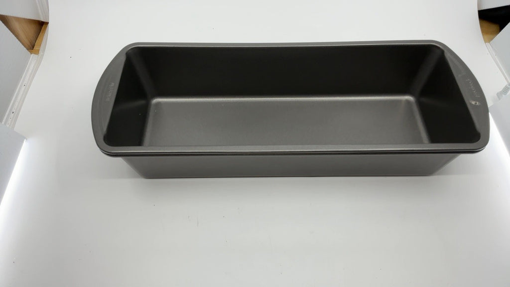 Even Heat Nonstick Steel Loaf Pans, 13 x 5 in, Gray, Set of 2